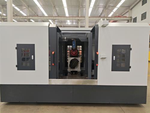 閥門三（sān）麵鑽床-SKZ-300型閥門液壓臥式多孔鑽床