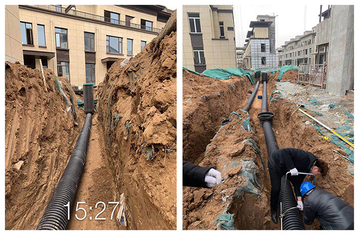 焦（jiāo）作-鄭北某綠化工程在香蕉影视采購PE波紋管及（jí）PE管件