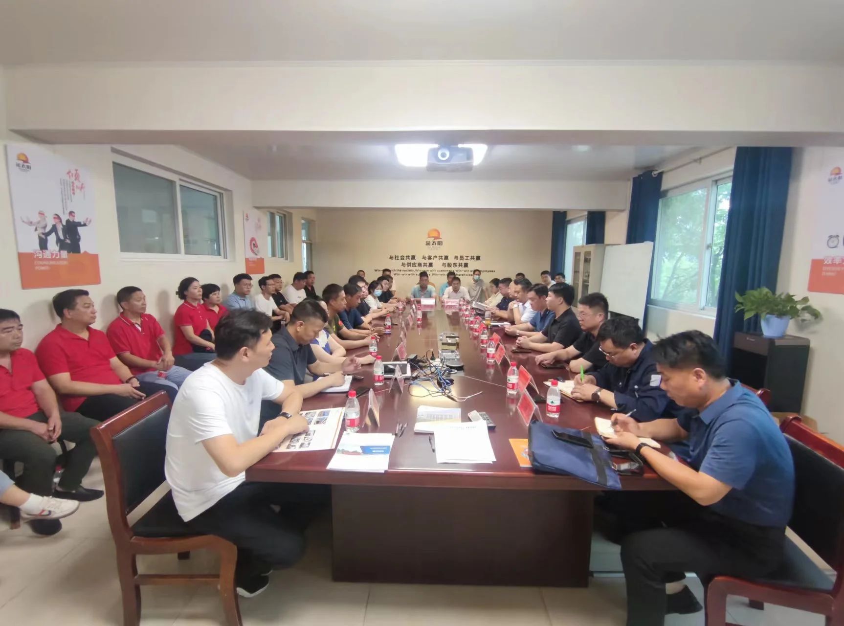 延津縣2023年（nián）工貿企業防汛應急演（yǎn）練在我司舉行！