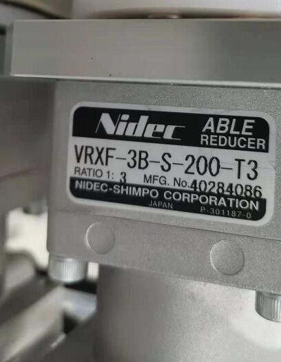 日（rì）本電產新（xīn）寶減速機（jī）ABLE REDUCER型號VRXF-3B...