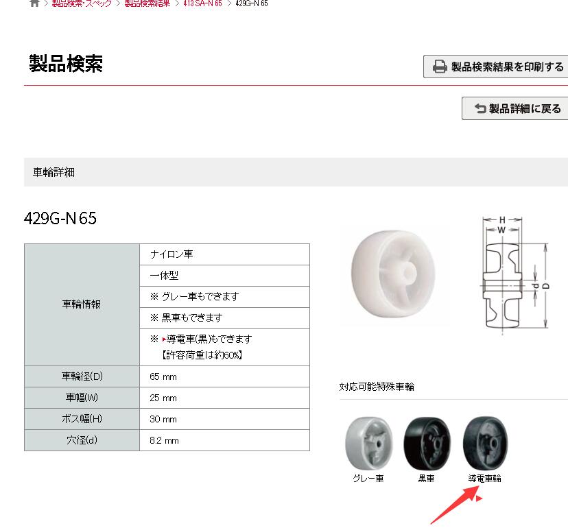 HAMMER-CASTER鐵錘牌腳輪型號413SA-N65W...