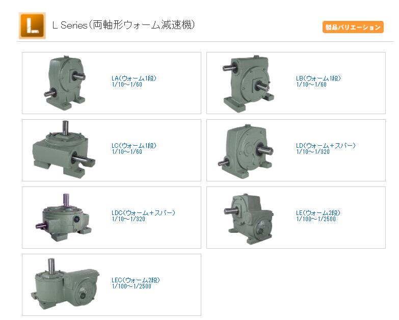 日本AOKI青木減速機型號LD3-1/200 標準型